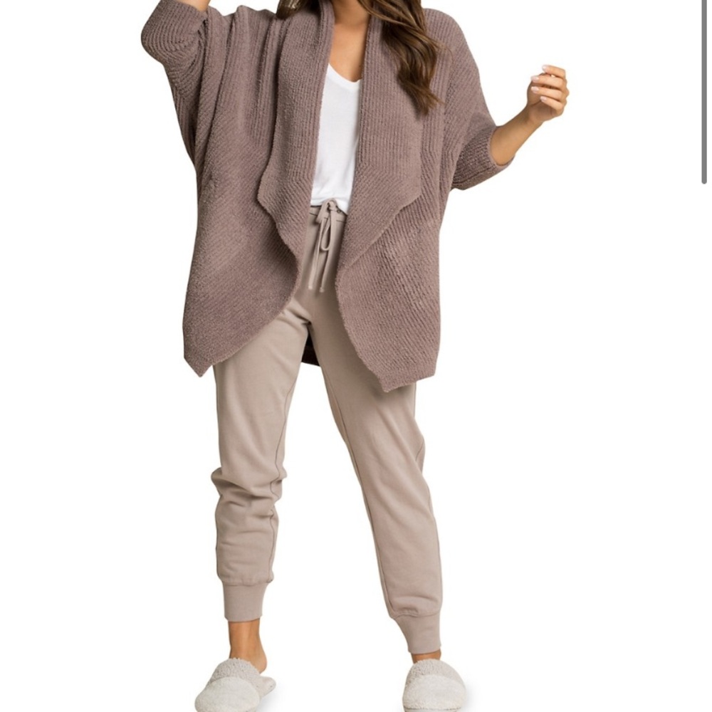 Barefoot Dreams CozyChic® Chevron Ribbed Cardigan